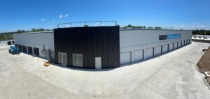 BestBox Storage facility in O'Fallon, Missouri, featuring (2) single-story buildings and (1) two-story climate-controlled building, totaling 81,798 sq. ft., built by Solid Steel Structures, Inc.
