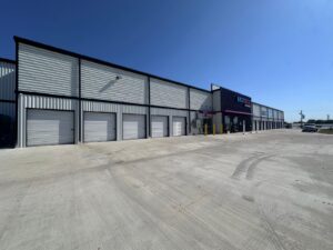BestBox Storage facility in O'Fallon, Missouri, featuring (2) single-story buildings and (1) two-story climate-controlled building, totaling 81,798 sq. ft., built by Solid Steel Structures, Inc.