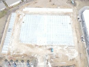 BestBox Storage facility in O'Fallon, Missouri, featuring (2) single-story buildings and (1) two-story climate-controlled building, totaling 81,798 sq. ft., built by Solid Steel Structures, Inc.