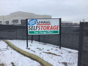U-Haul Moving & Storage facility in Meridian, Idaho, featuring a four-story, 126,128 sq. ft. climate-controlled building constructed by Solid Steel Structures, Inc.