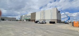 U-Haul Moving & Storage facility in Meridian, Idaho, featuring a four-story, 126,128 sq. ft. climate-controlled building constructed by Solid Steel Structures, Inc.